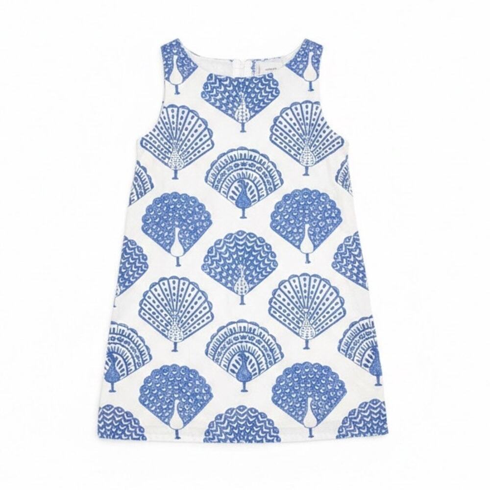 Roberta Roller Rabbit Peacock Mini Dress Girls Size 4